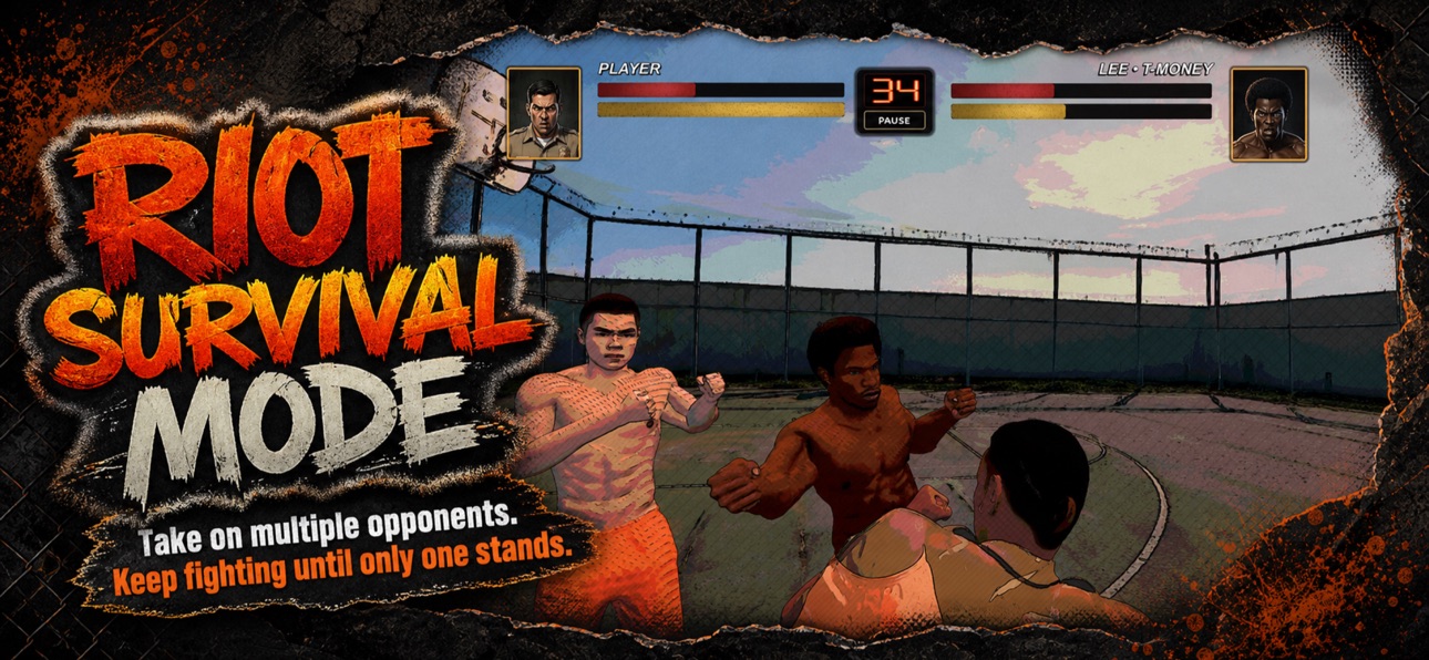 Riot Survival Mode — take on multiple opponents in the yard